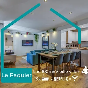 Le Paquier - Mycosyapart, Vieille Ville, Calme, Lac 100m, Netflix Annecy
